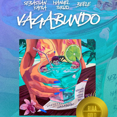 "VAGABUNDO" - YATRA QUALIFIES FOR RIAA GOLD CERTIFICATION IN THE U.S